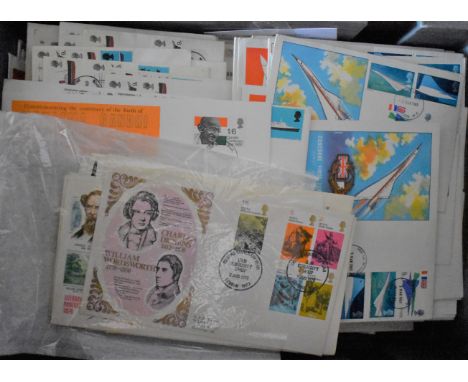 GB FDCs 1969-70 A further carton wholesale, light duplication and some H/S noted (300+)