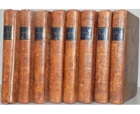 [Richardson, Samuel]. Clarissa; or, the History of a Young Lady... 8 volumes, a new edition, with the last corrections by the