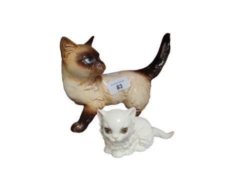 2 GOEBEL CAT FIGURES 