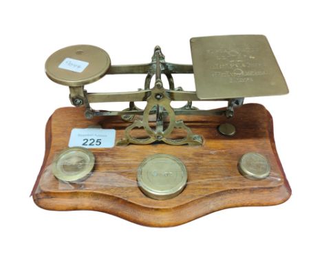 ANTIQUE POST OFFICE LETTER SCALES 