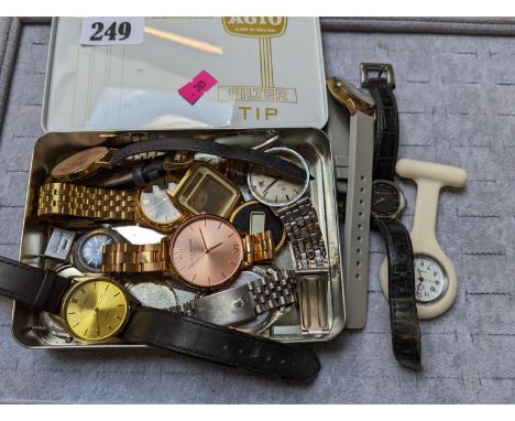 Collection of Vintage &amp; Later Watches, Includes Tissot, Ted Baker, Orient, Timex (3 ), Timex V Cell, Cotton Traders, Anai
