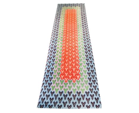 RUG COMPANY RUNNER, 311cm x 84cm, 'Hutton' by Jonathan Saunders.