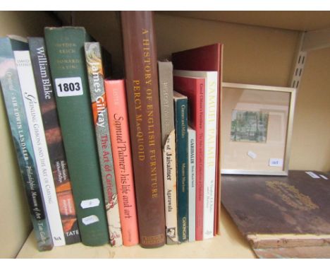 A quantity of good quality art reference books, together with a 19th century edition of Woodland Sketches by George Child's, 