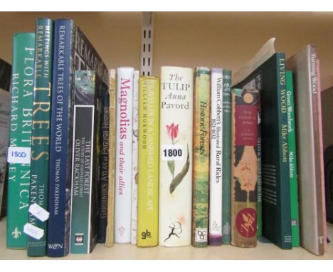 A collection of natural history books including a first edition of Wild Orchids of Britain - The New Naturalist