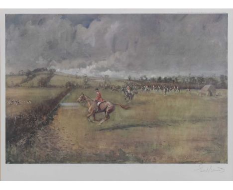 After Lionel Dalhousie Robertson Edwards (1878-1966)"Hunting Countries"A set of five colour reproductions, each signed in pen