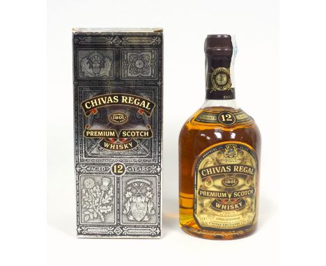Chivas Regal Premium Scotch Whisky, aged 12 years, 40%vol., 70 cl. in carton (1) 