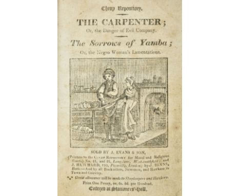 Cheap Repository Tracts. A bound collection of 20 Cheap Repository Tracts, London: J. Evans and Son, c.1812-17, including one