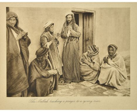 Karim, A[bdul]. Camera Studies in Iraq [cover-title], 1st edition, Baghdad: Hasso Bros., [c.1925], 73 photogravures printed r