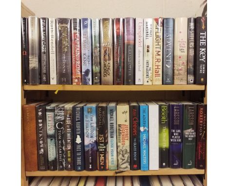 James (P. D.) . The Children of Men, 1st edition, 1992, Death In Holy Orders, 1st edition, 2001, both inscribed by the author
