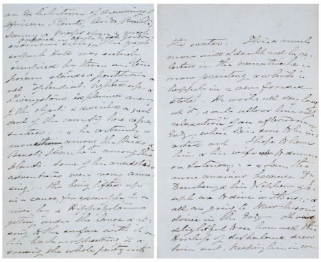 Hooker (William Jackson, 1785-1865). Autograph letter signed, 'W.J. Hooker', 31 March 1857, to his niece Mary Turner, telling