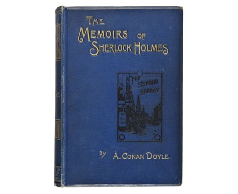 Doyle (A. Conan). The Memoirs of Sherlock Holmes, 1st edition, London: George Newnes, 1894, illustrations by Sidney Paget, a 