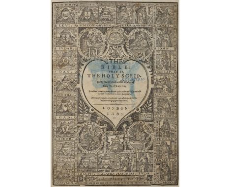 Bible [English]. The Bible, that is, the Holy Scriptures conteined in the Old and New Testament. Translated according to the 