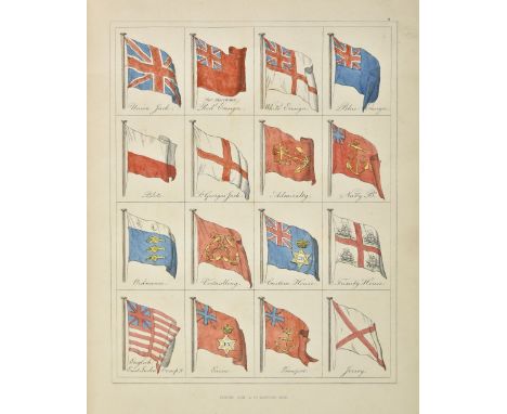 Naval Flags. A Display of the Naval Flags of all Nations. Collected from the best authorities, London: Henry Fisher, Son &amp