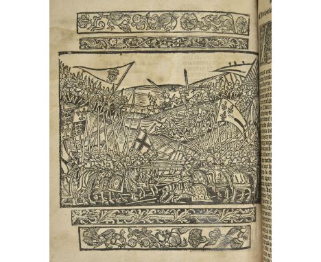 [Higden, Ranulphus]. [Polycronycon, imprented in Southwerke, by my Peter Treveris at ye expences of John Reynes, 1527], numer