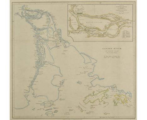 * Canton and Hong Kong. Canton River and adjacent Islands from the latest Surveys. The Hong Kong or Broadway River reduced fr