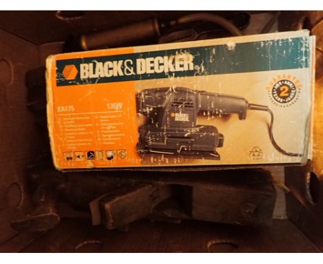 Box of vintage tools CONDITION REPORT: The electrical items included in this lot have been PAT tested and have PASSED. This t