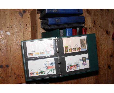 Thirteen albums of commemorative and subject Australia first day cover, dating 1960s to 2000 including decimal currency, stri