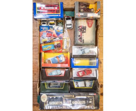 25+ Corgi models boxed and loose, To include, Spender Ford Sierra, Lovejoy Morris Minor Convertible, Some mothers do "Ave" Em