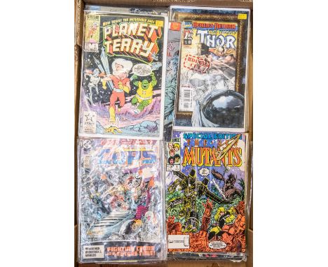 60+ mainly modern and vintage comics, Mostly issue No.1, And some No.2 issues, publishers vary, DC, Marvel, Image, Now Comics