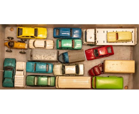 A small quantity of various makes. Cursor Mercedes Benz 307 box van. 2 GAMA Mini- BMW M1 and a Volkswagen T2 Microbus. Lion C