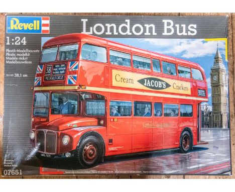 Revell 1:24 scale  London bus model kit. As new and unopened, From a closed down Model shop. VGC - MINT. £40 - £60. 