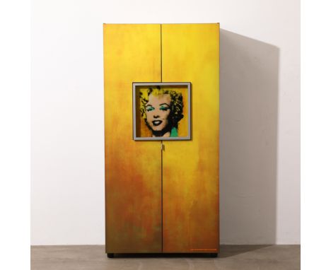 Andy Warhol (nach), Limitierter Barschrank mit dem Motiv Gold Marilyn Monroe von 1962hb CollectionEntwurf und Ausführung hb C