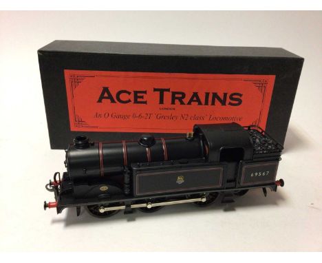 Ace Trains O gauge non cond Pre 56 BR black 0-6-2T Gresley N2 Class locomotive 69567, in original box