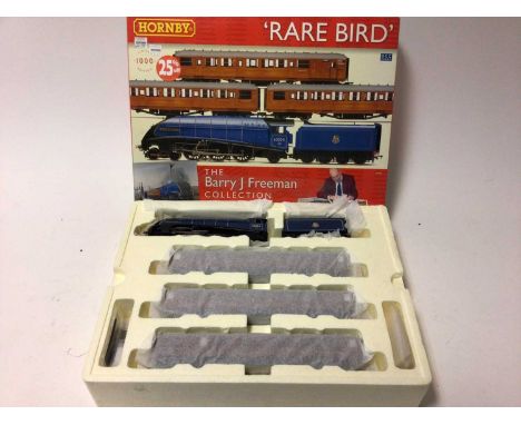 Hornby The Barry Freeman Collection 'Rare Bird' limited edition print OO gauge train pack including BR blue 4-6-2 Class A4 'K