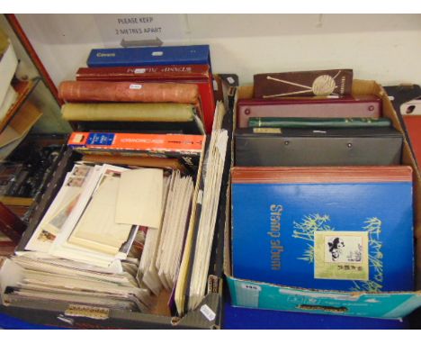 A large qty of stamps, first Day covers