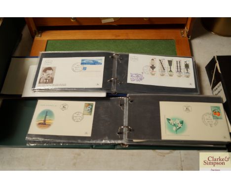Two albums Israel first day covers (vendor states all stamps with tabs)