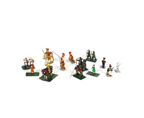 A quantity of white metal soldiers for war-gaming. 10+ boxes of approximately 1:72 or 25mm scale figures including many hundr