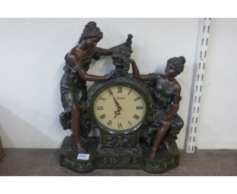 A Juliana mantel clock