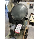 MICRO VU BENCHTOP OPTICAL COMPARATOR, MODEL 500HP, S/N 21349