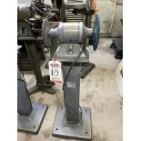 BALDOR DOUBLE END GRINDER/BUFFER, W/ STAND