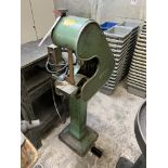 BURR KING 2" BELT SANDER, MODEL 562, W/ STAND