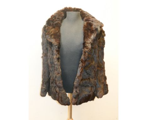 Vintage mink full length fur coat and a Coney fur short jacket 