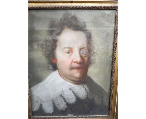 Old Master Dutch portrait of school gentleman on  vellum c.1620.   15" x 19.5"