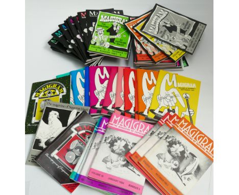 Sets of 1980s Magigram magic magazines 