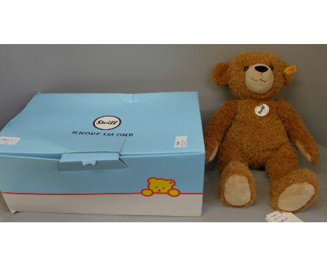 A Steiff Teddy bear, 38cm, boxed 