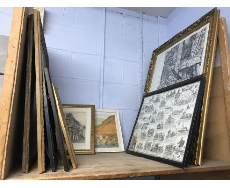 Shelf of pictures