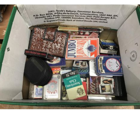Box of playing cards