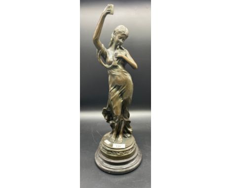 Bronze Sculpture by French Artist Auguste Moreau[46.5cm] 