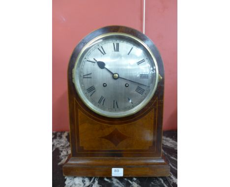 A 19th Century James Elliott mahogany bracket clock