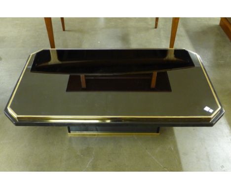 A vintage French Fedam octagonal coffee table