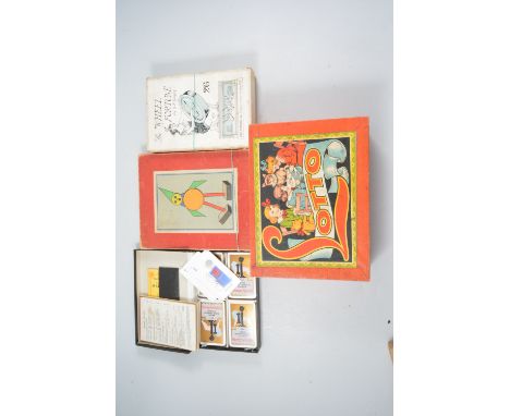 The Wheel of Fortune and other vintage board games, (4).