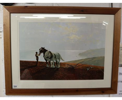 Coulson print - Ploughing