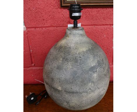 Stone effect lamp