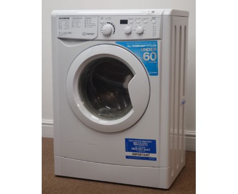 Indesit EWSD 61252 washing machine, W60cm, H85cm, D44cm (This item is PAT tested - 5 day warranty from date of sale) Conditio