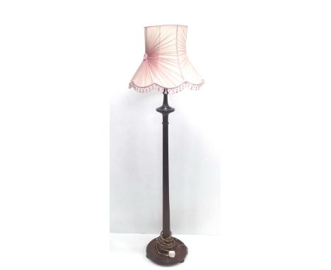 Walnut Standard Lamp 