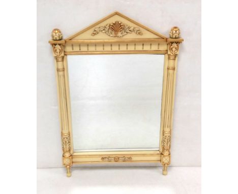Cream & Gilt Console MirrorDimensions: 79cm W 116cm H